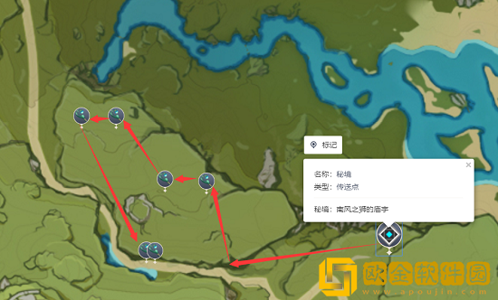 原神小灯草采集位置在哪