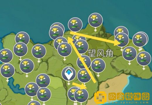 原神2.3甜甜花位置介绍