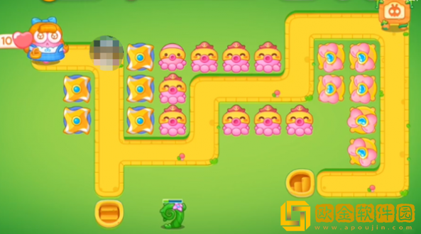 保卫萝卜4绿野奇缘第43关怎么过