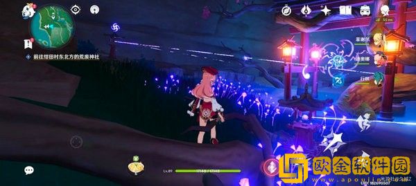 原神白狐之野井底解谜图文攻略