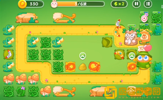 保卫萝卜4绿野奇缘第24关怎么过