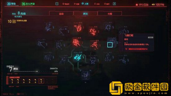 赛博朋克2077技能等级怎么提升