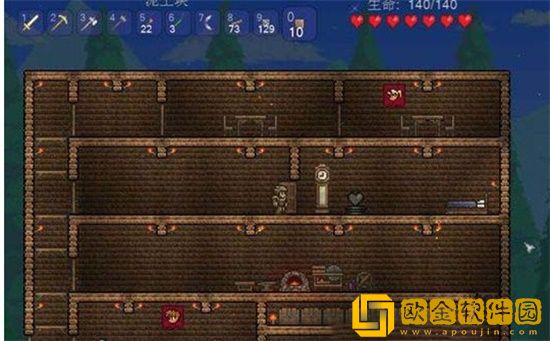 泰拉瑞亚npc怎么上楼