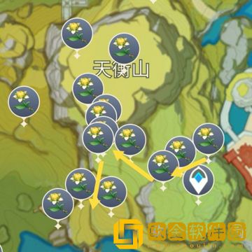 原神2.3甜甜花位置介绍