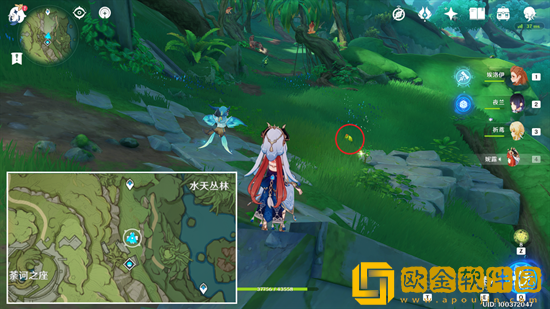 原神小蕈猪在哪