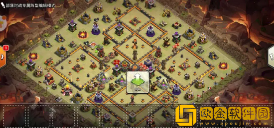 部落冲突10本最强布阵可复制链接