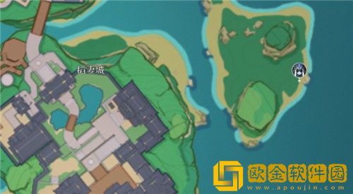 原神藏镜仕女位置在哪