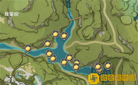 原神月莲如何收集