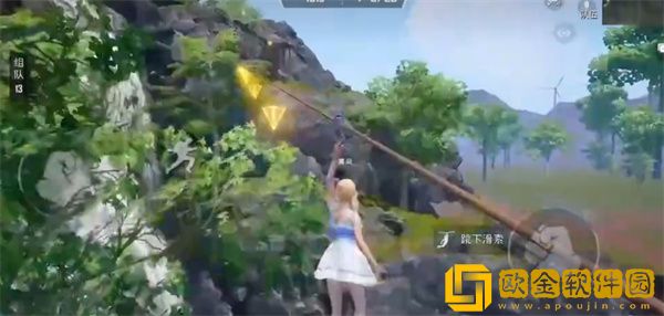 和平精英绿洲世界飞星瀑布的宝藏挑战怎么做