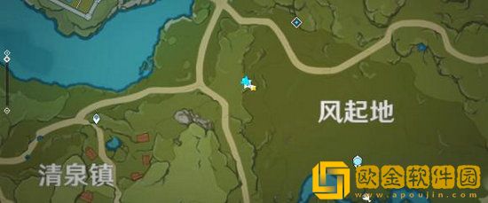 原神蒙德地理志观景点在哪里