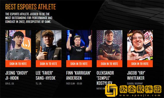 TGA2022年度游戏大奖提名