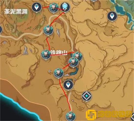 原神丘丘游侠在哪？丘丘游侠位置路线图一览