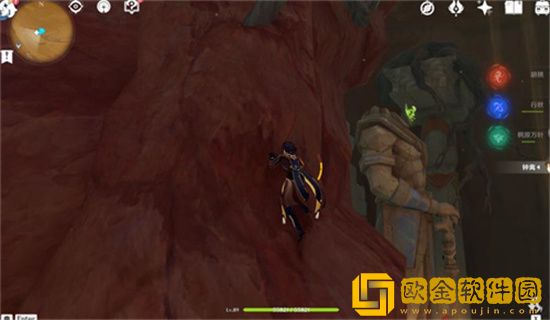 原神巨人峡谷草神瞳在哪