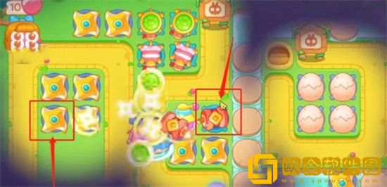 保卫萝卜4绿野奇缘第55关怎么过