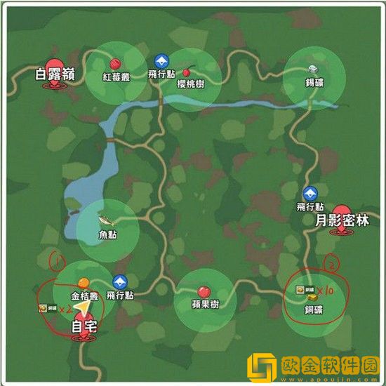 小森生活铜矿在哪 小森生活矿石分布位置汇总