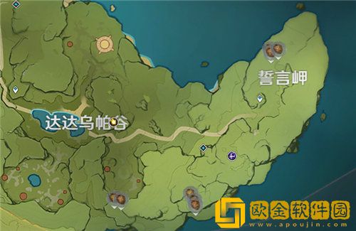 原神松果哪里比较多