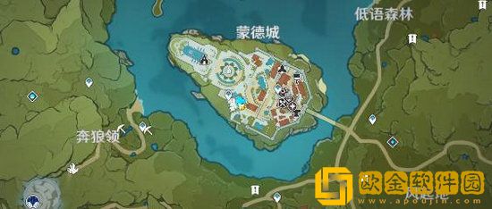 原神蒙德地理志观景点在哪里