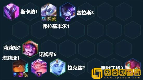 云顶之弈岩雀主C怎么玩