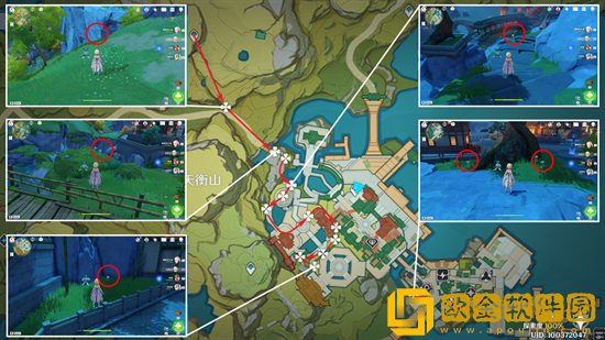 原神琉璃百合位置