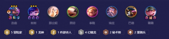 金铲铲之战玉龙迭嘉阵容怎么样