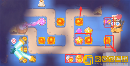 保卫萝卜4阿波道长37关怎么玩