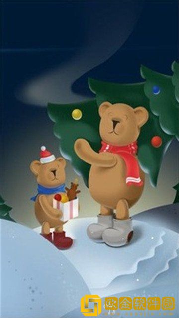 圣诞熊动态壁纸app最新版