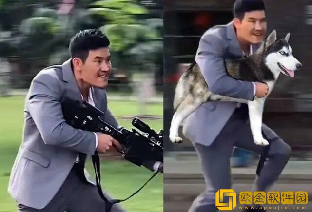 嘎子偷狗表情包