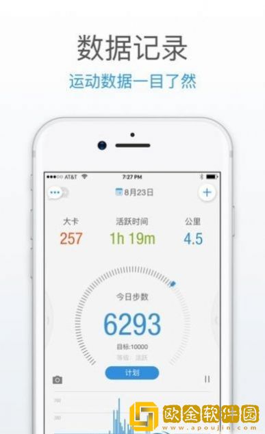 跑步减肥计步器