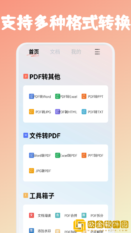 PDF文件转格式