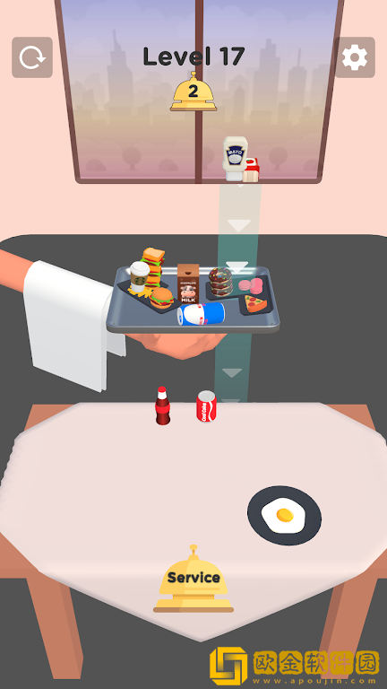 放置食物挑战