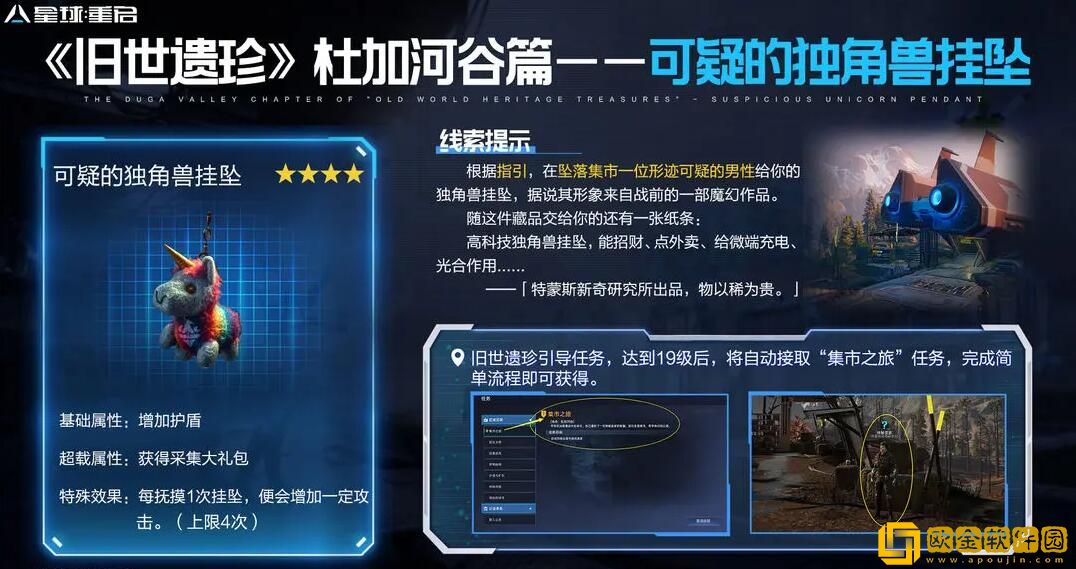 星球重启可疑的独角兽挂坠怎么获得-星球重启可疑的独角兽挂坠获取途径