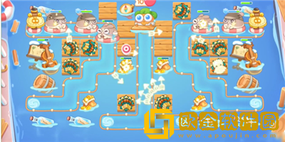 保卫萝卜4暖暖汤泉3关攻略