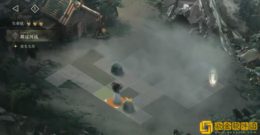 重返未来1999晃铃响于山谷第一关怎么过