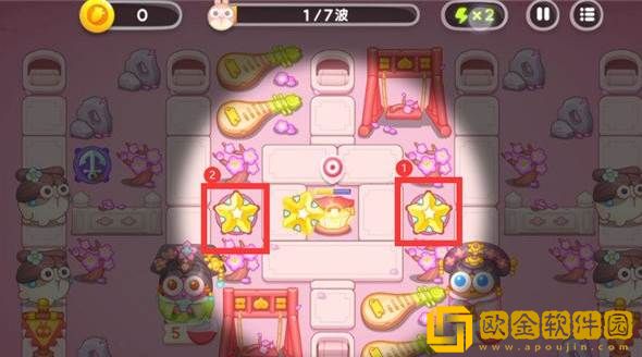 保卫萝卜4秋妃传5关攻略-保卫萝卜4秋妃传第五关怎么过