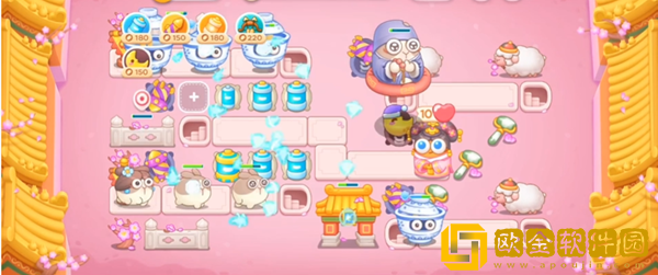 保卫萝卜4秋妃传43关攻略