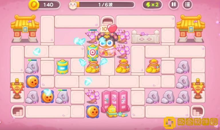 保卫萝卜4秋妃传15关攻略-保卫萝卜4秋妃传第十五关怎么过