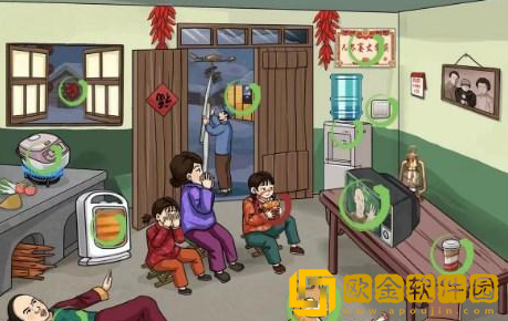 汉字找茬王怀旧看电视怎么过关