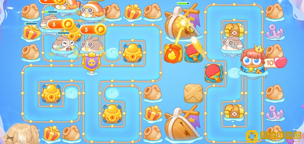 保卫萝卜4海的闺女25关攻略 保卫萝卜4海的闺女25关攻略