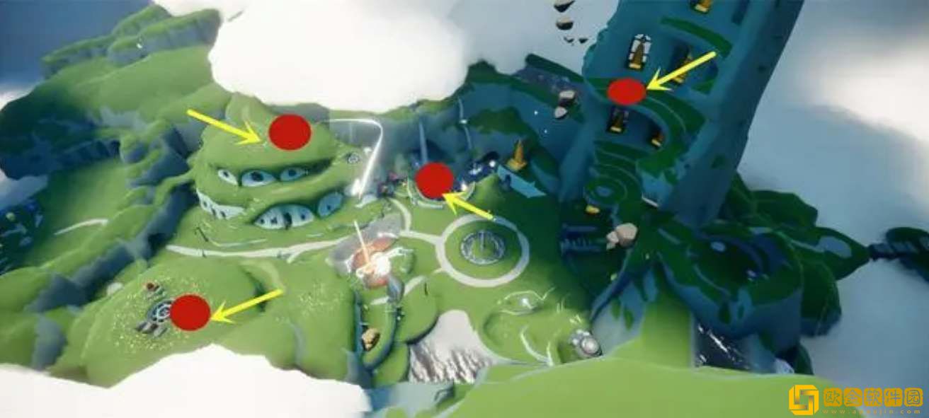 光遇烟火节代币刷新位置攻略-光遇烟火节代币刷新位置一览