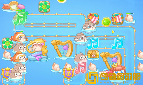 保卫萝卜4海的闺女9关攻略