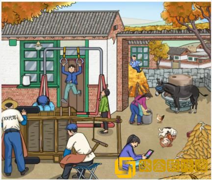 文字玩出花怀旧庭院怎么过关