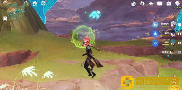 原神甘露花海树桩宝箱在哪