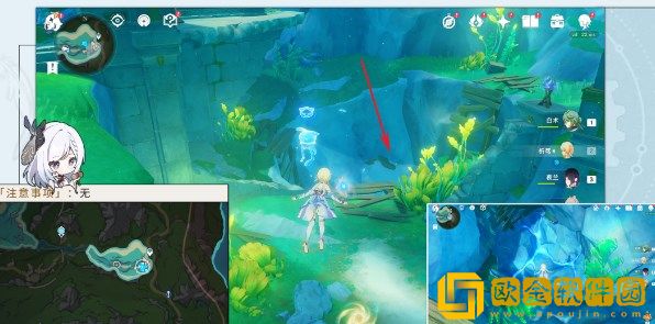 原神科学院区水神瞳位置在哪里