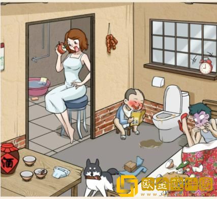 抖音小游戏文字来找茬血压飙家里找出12出难受的地方怎么过