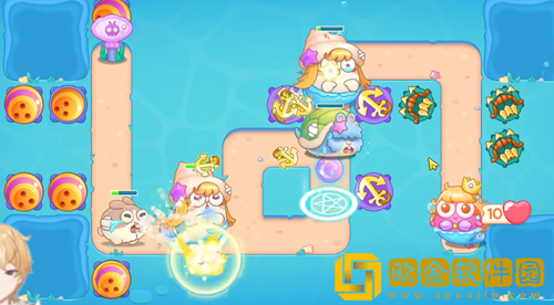 保卫萝卜4海的闺女8关攻略