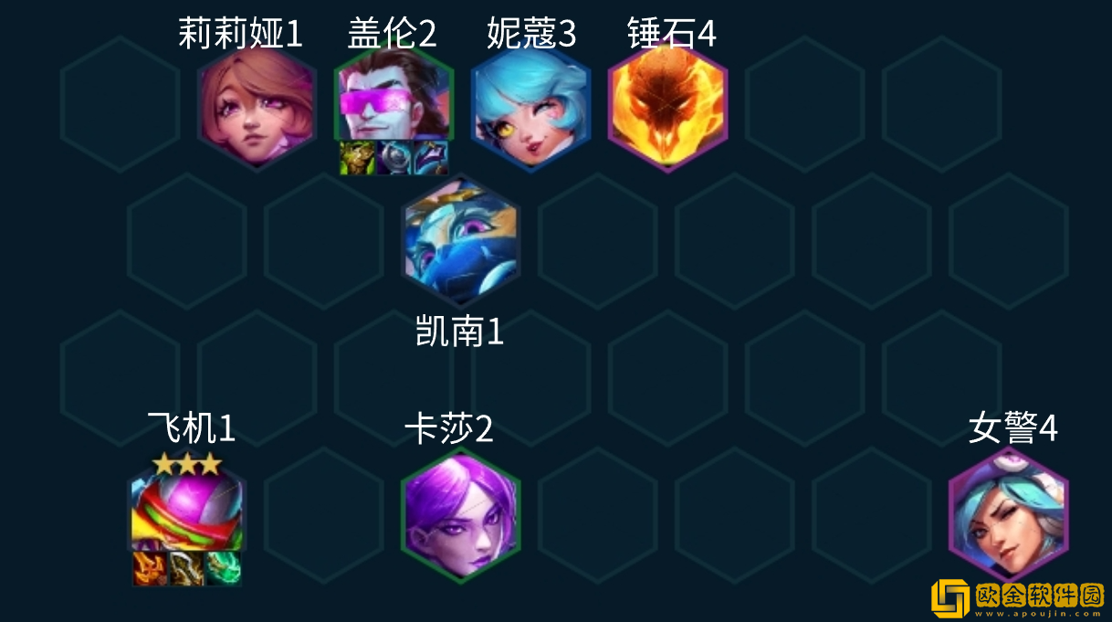 金铲铲之战S10拼多多飞机阵容怎么玩