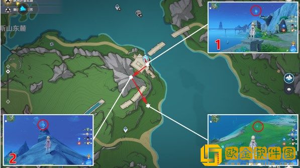 原神科学院区水神瞳位置在哪里