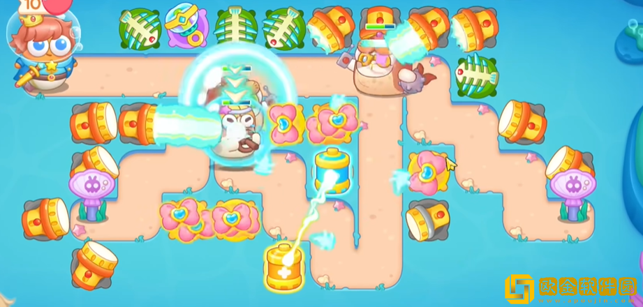 保卫萝卜4海的闺女20关攻略