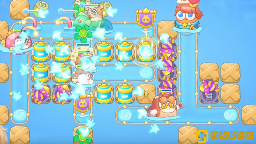 保卫萝卜4海的闺女20关攻略