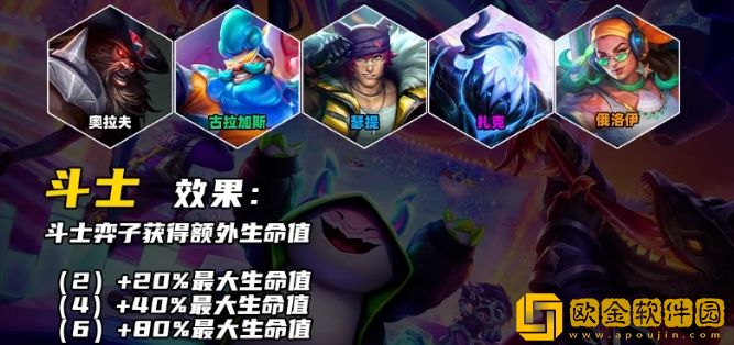 云顶之弈S10斗士羁绊效果介绍-云顶之弈S10斗士羁绊有什么效果